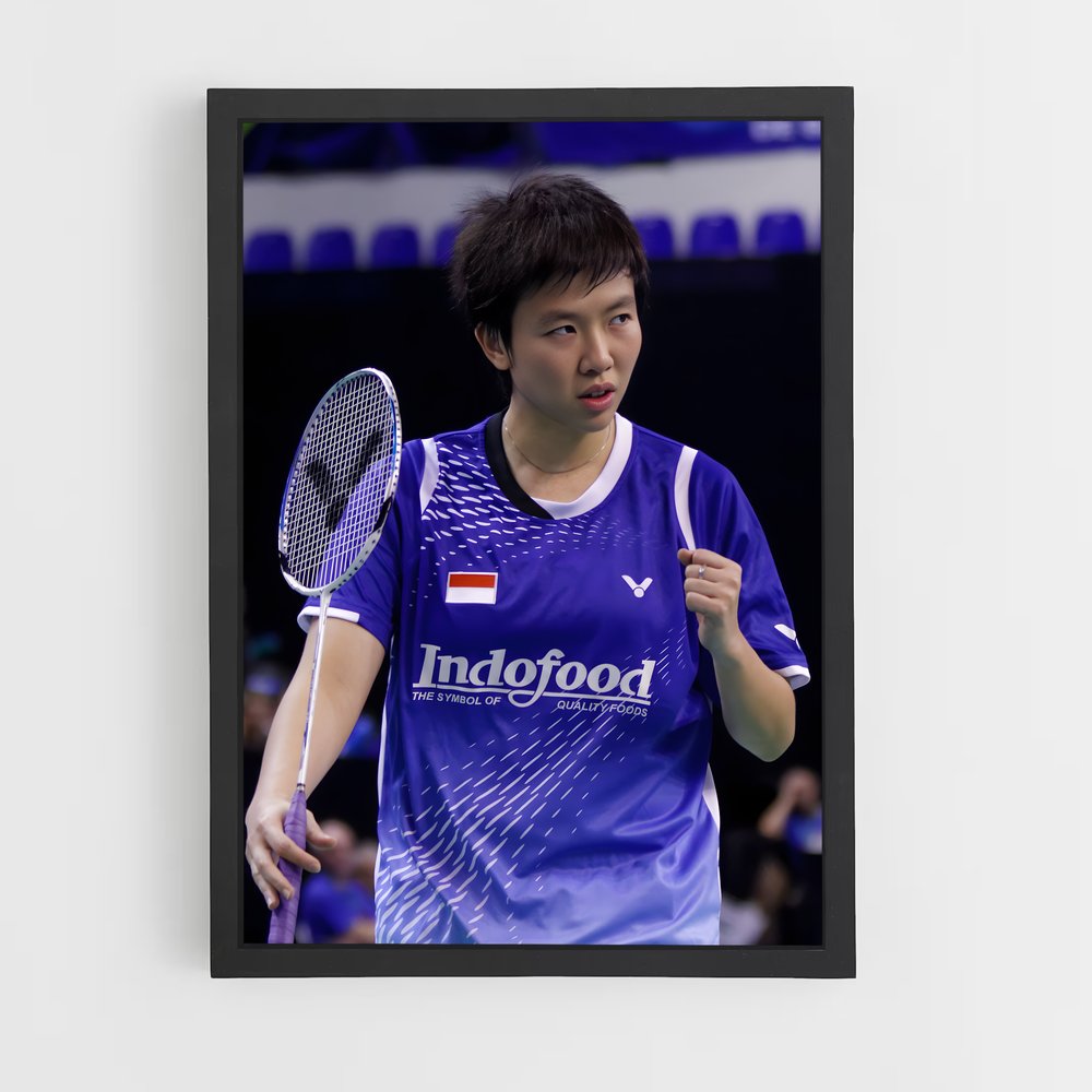 Poster Ace en Action – affiche Badminton (vue 2)